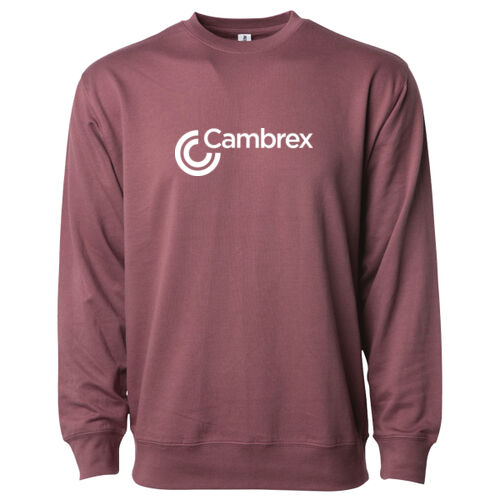 Icon Unisex Lightweight Loopback Terry Crew Thumbnail