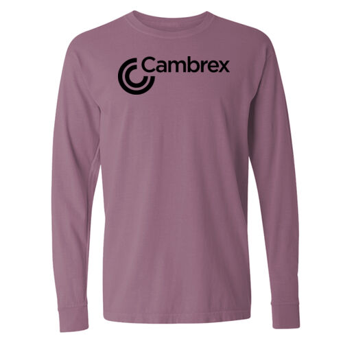 Garment Dyed Heavyweight Ringspun Long Sleeve T-Shirt Thumbnail